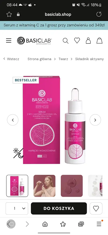 BasicLab Vitamine c 10%