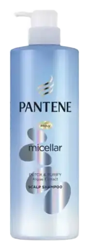 Pantene Pro-V Micellar Detox & Purify Algae Extract Scalp Shampoo
