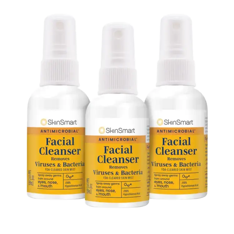 SkinSmart Antimicrobial Facial Cleanser