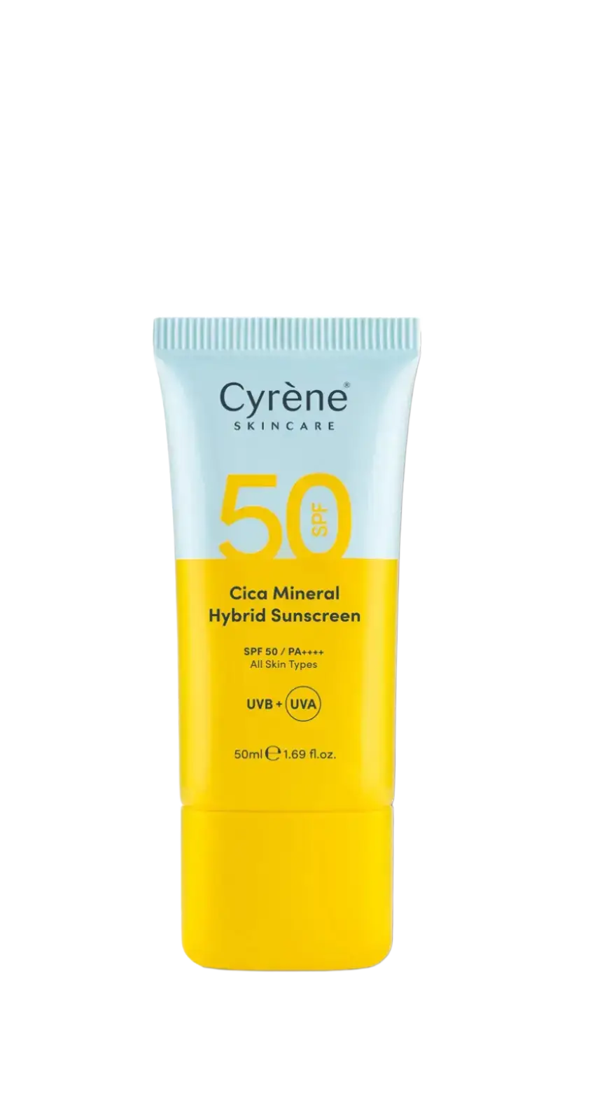 cyrene Cica Mineral Hybrid Sunscreen SPF 50