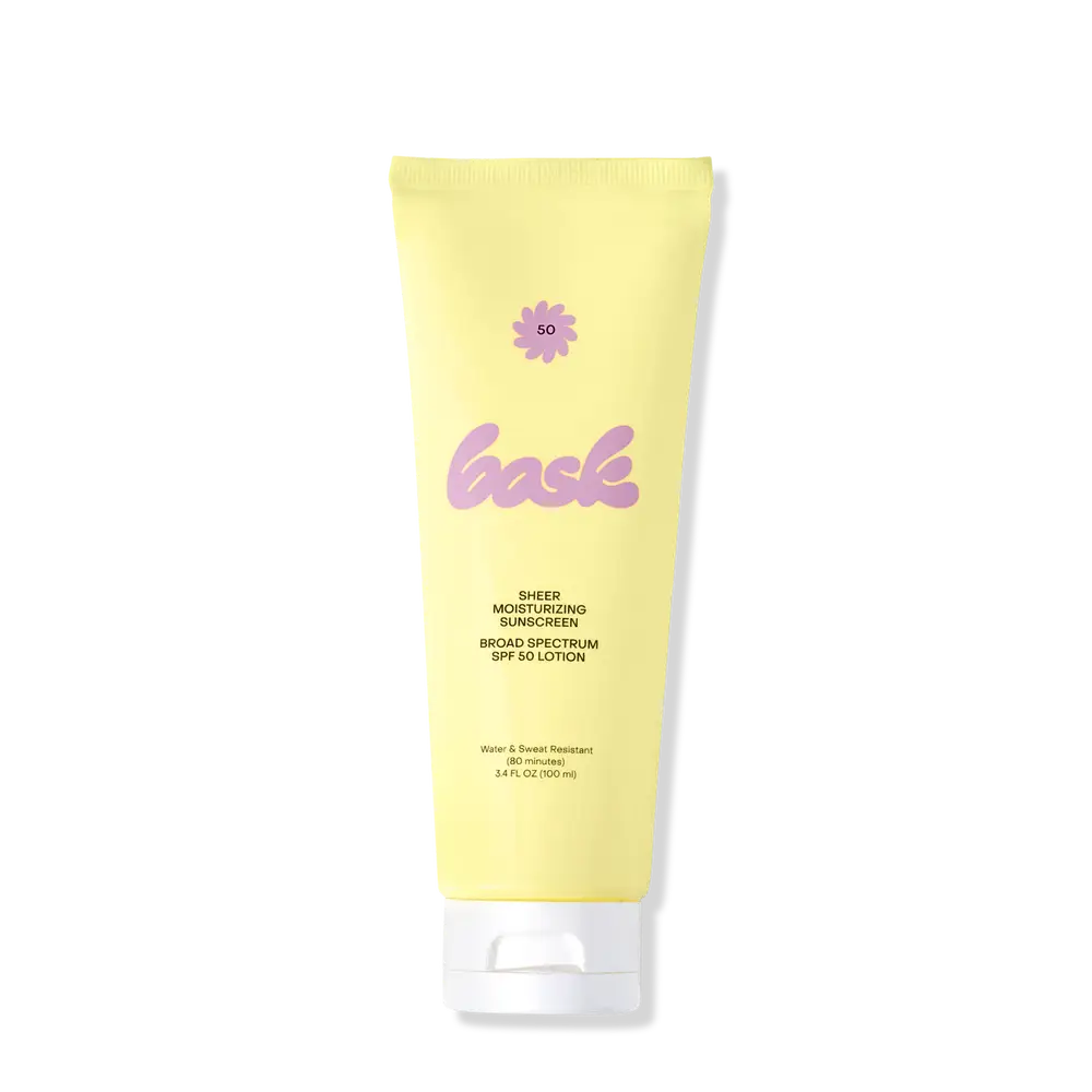 Bask Sheer Moisturizing Sunscreen SPF 50 Lotion
