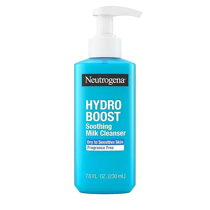 Neutrogena Hydro Boost Soothing Milk Facial Cleanser