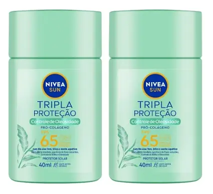 Nivea Tripla Proteção SPF 65 (Triple Fluid Sunscreen) Brazil