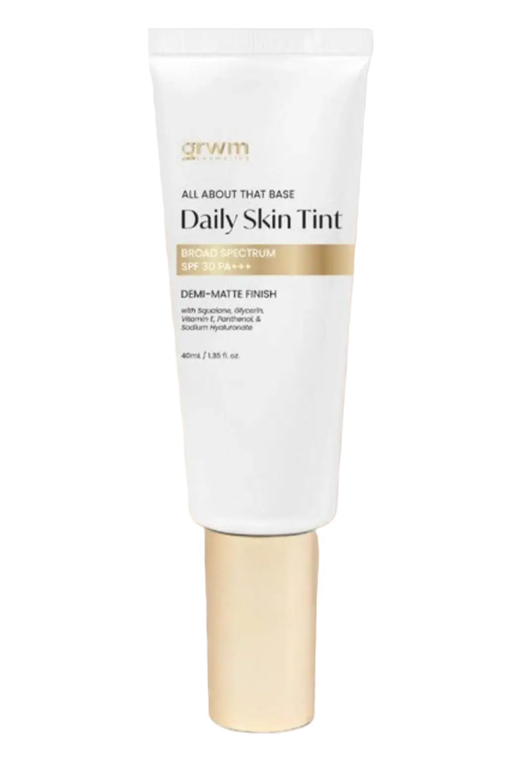 GRWM Cosmetics All About That Base Daily Skin Tint Broad Spectrum SPF 30 PA+++ Pebble