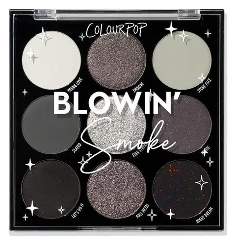 Colourpop 9-Pan Palette Blowin' Smoke