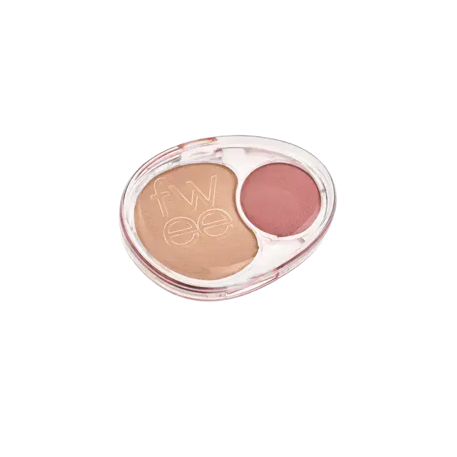 Fwee Mellow Dual Blusher RS02 Humming Talk