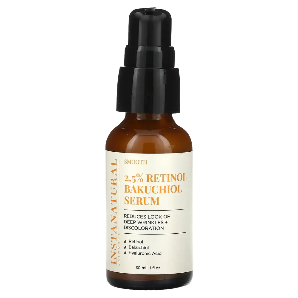 InstaNatural 2.5% Retinol Bakuchiol Serum