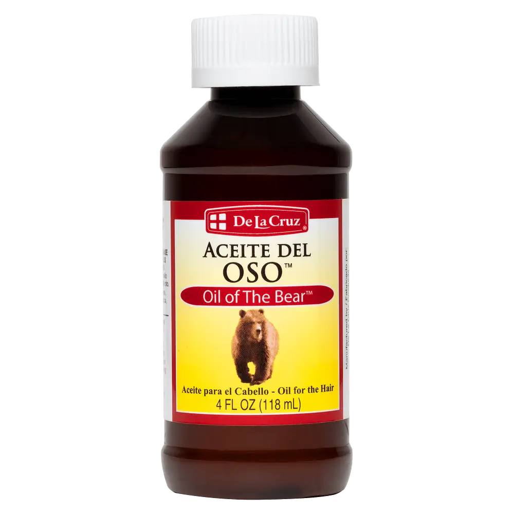 De La Cruz Oil Of The Bear Hair Brilliantine