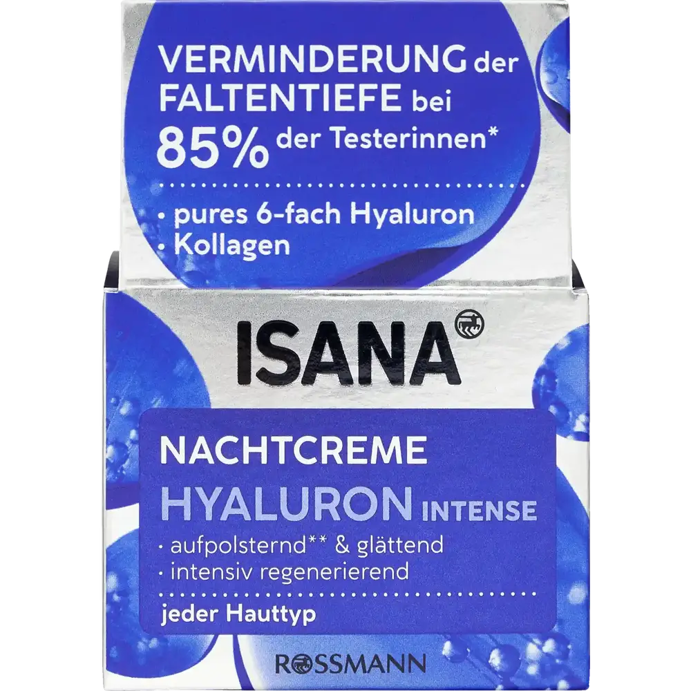 ISANA Nachtcreme Hyaluron Intense