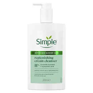 Simple Skincare Replenishing Face Cream Cleanser