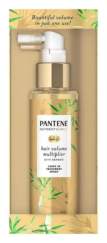 Pantene Nutrient Blends Hair Volume Multiplier Leave In Treatment Spray