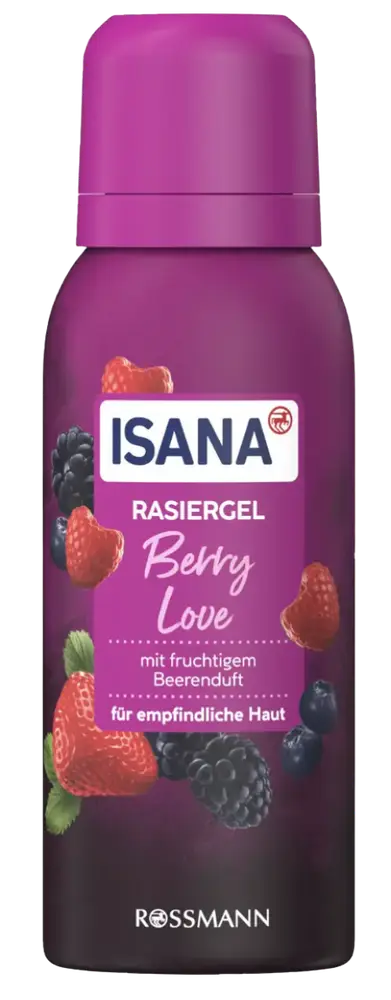 ISANA Rasiergel Berry Love