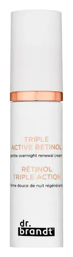 Dr. Brandt Skincare Triple Active Retinol Gentle Overnight Renewal Cream