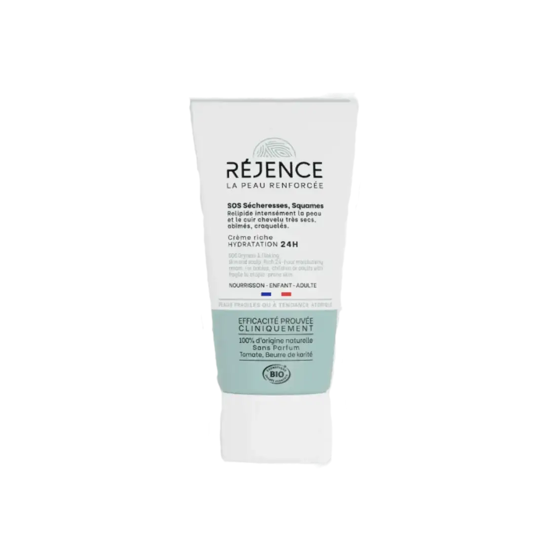 Réjence Crème rRche SOS Sécheresses, Squames