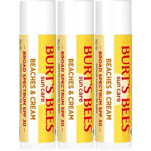 Burt's Bees Island Getaway SPF 30 Lip Balm Beaches & Cream