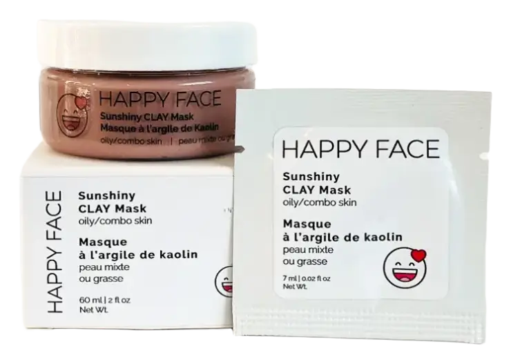 Happy Face Skincare Sunshiny CLAY Mask