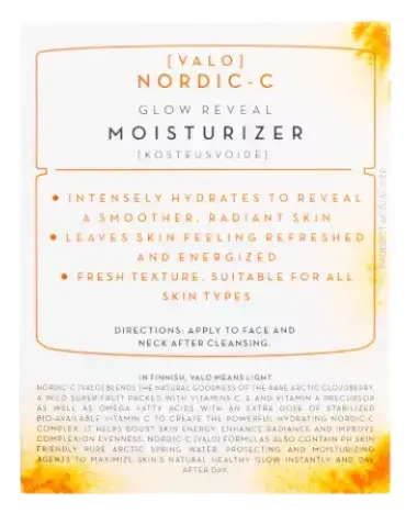 Lumene VALO Glow Reveal Facial Moisturizer