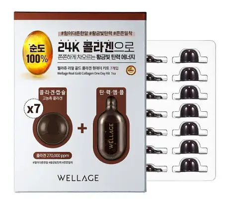 Wellage Real Gold Collagen One Day Kit