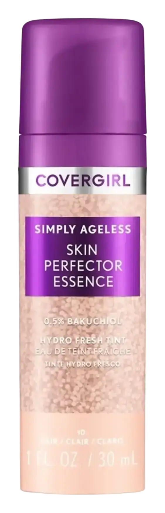 Covergirl Simply Ageless Skin Perfector Essence Foundation 10 Fair
