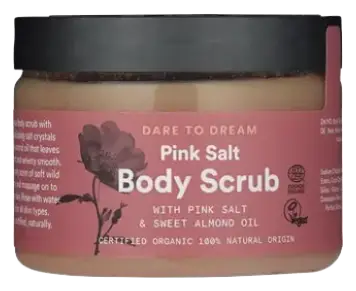 Urtekram Soft Wild Rose Pink Salt Body Scrub