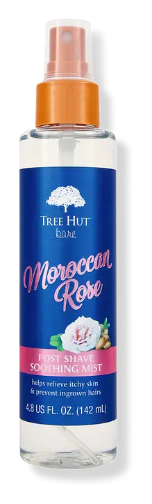 Tree Hut Bare Post Shave Soothing Mist Moroccan Rose