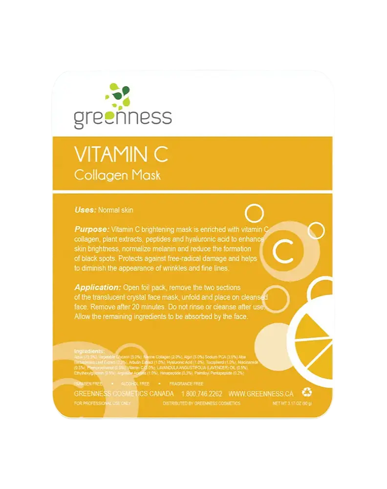 Greenness Vitamin C Collagen Mask
