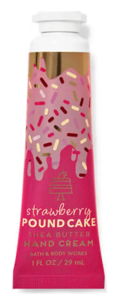 Bath & Body Works Hand Cream Strawberry Pound Cake