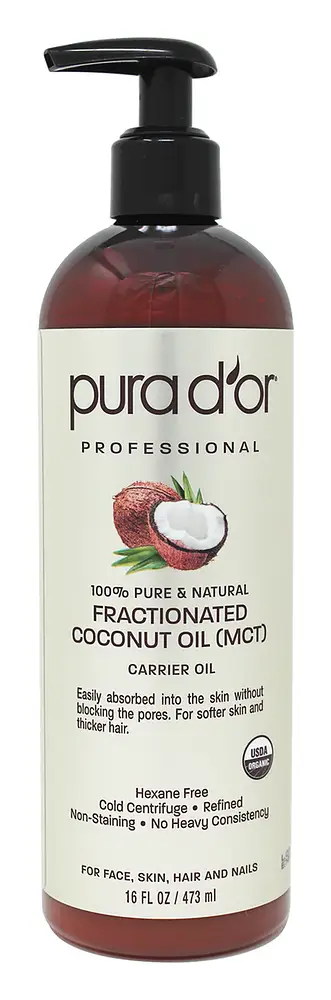 Pura D'or Fractionated Coconut Oil