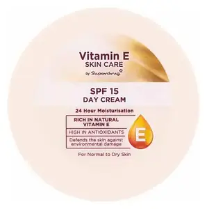 Superdrug Vitamin E SPF 15 Moisturising Day Cream