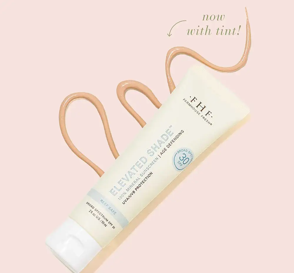 FarmHouse Fresh ELEVATED SHADE® AGE-DEFENDING 100% MINERAL SUNSCREEN SPF + hint of tint