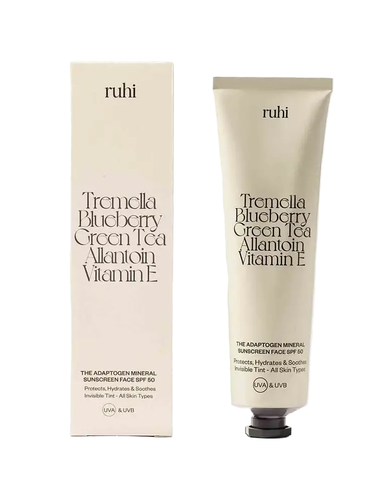 ruhi The Adaptogen Mineral Sunscreen Face SPF 50