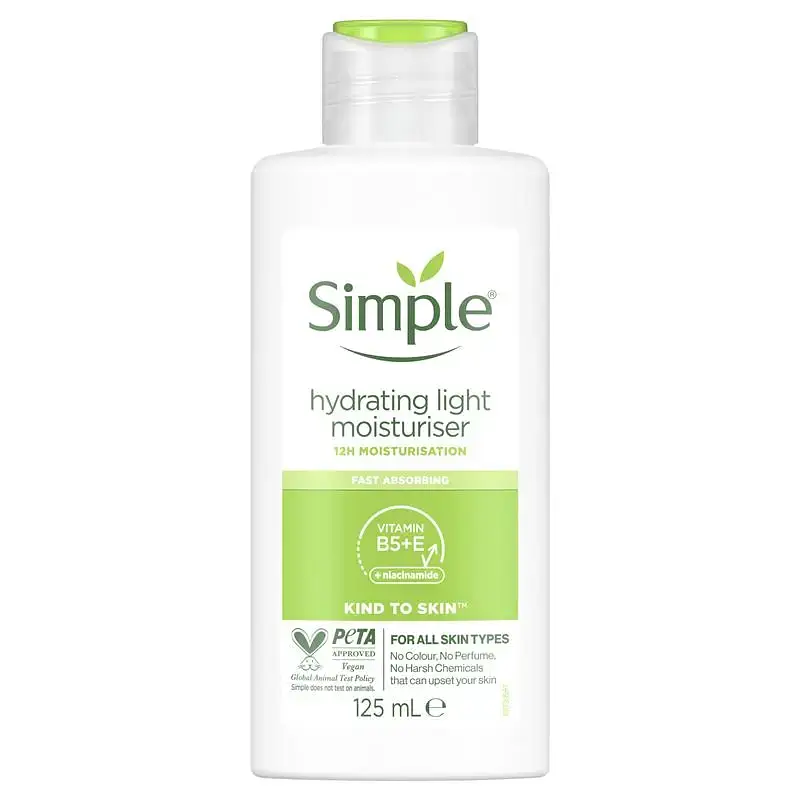 Simple Skincare Kind To Skin Hydrating Light Moisturiser Australia