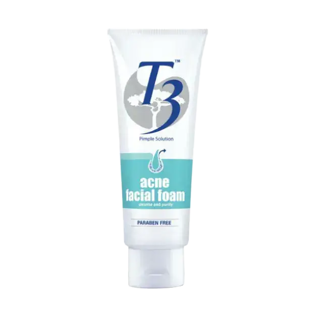 T3 Acne Facial Foam Cleanse And Purify