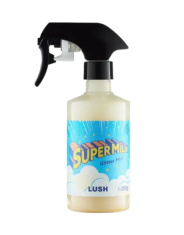 LUSH Super Milk Glitter Mist Spray