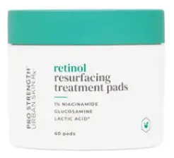 Urban Skin RX Pro Strength Retinol Resurfacing Treatment Pads