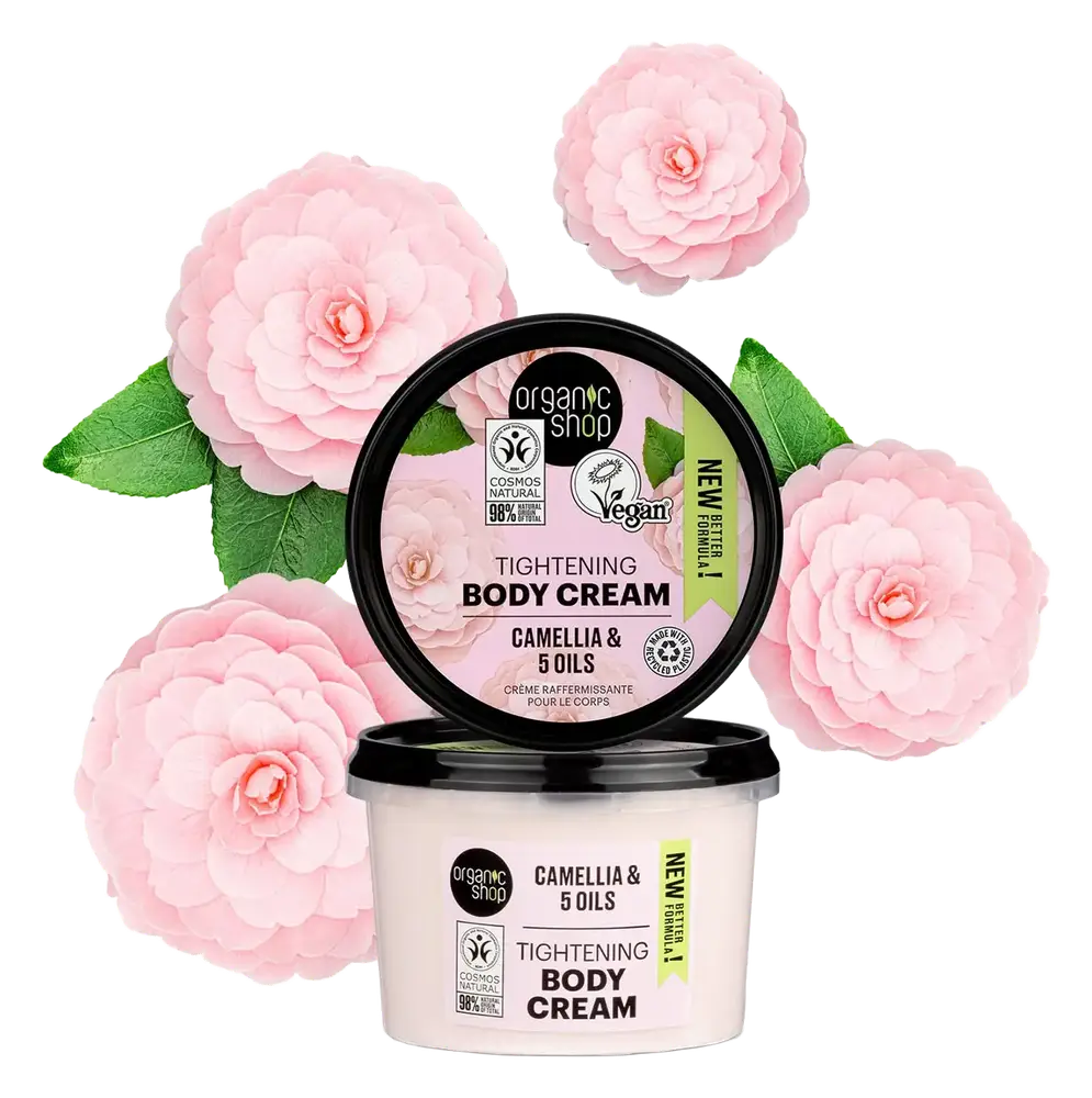 Natura Siberica Organic Shop Tightening Body Cream Camellia