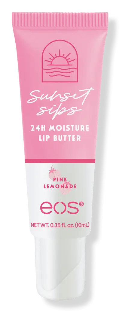 EOS Sunset Sips 24H Lip Butter Pink Lemonade