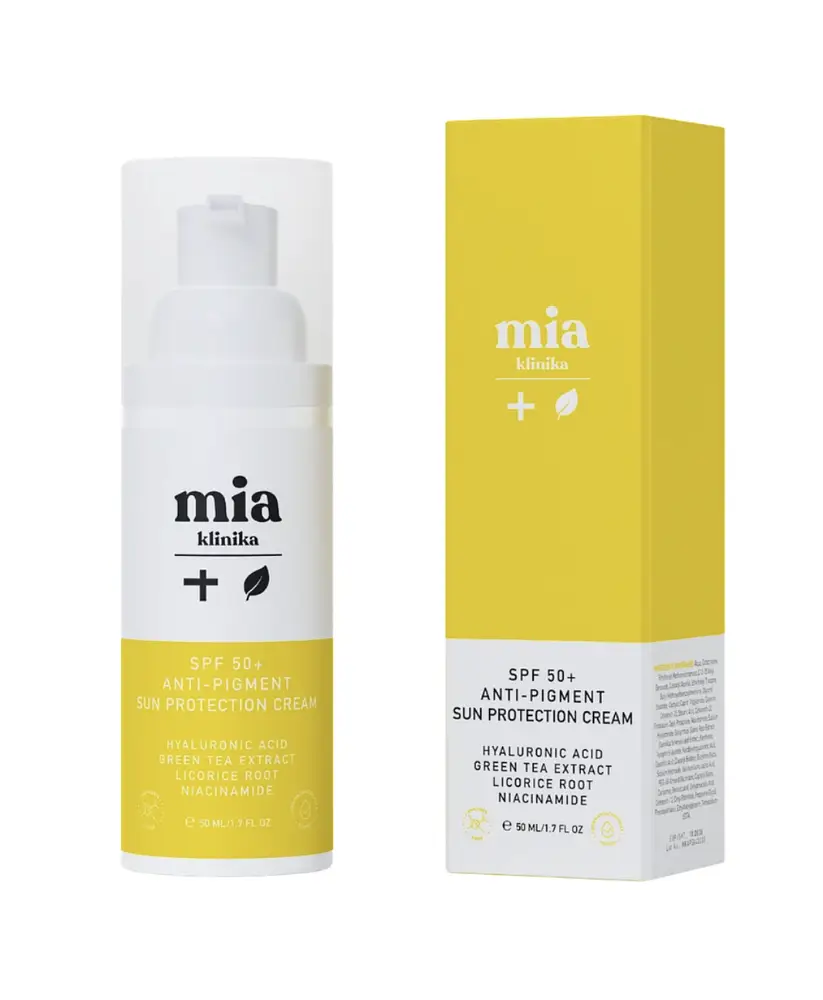 mia klinika SPF 50+ Anti-Pigment Sun Protection Cream