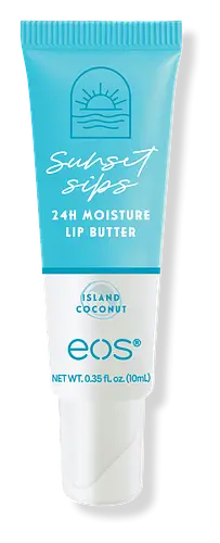 EOS Sunset Sips 24H Lip Butter Island Coconut
