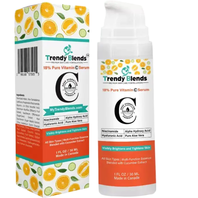 Trendy Blends 18% Pure Vitamin C Serum