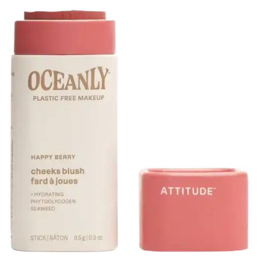 ATTITUDE Oceanly Cream Blush Stick Happy Berry