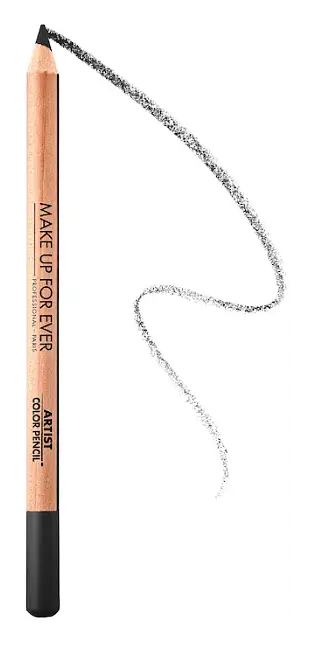 Make Up For Ever Artist Color Pencil Brow, Eye & Lip Liner 100 Whatever Black