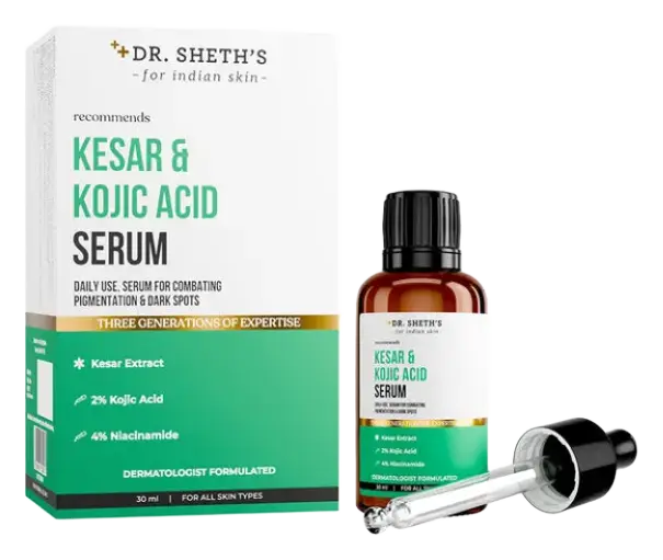 Dr. Sheth's Kesar And Kojic Acid Serum