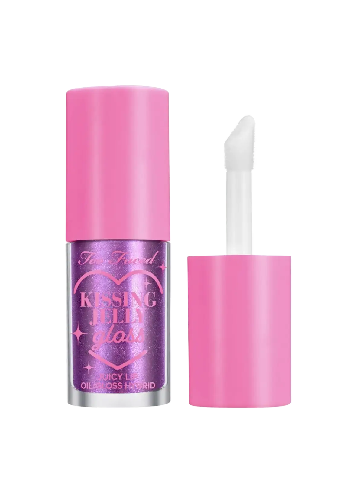 Too Faced Kissing Jelly Non-Sticky Lip Oil Gloss Birthday Kiss