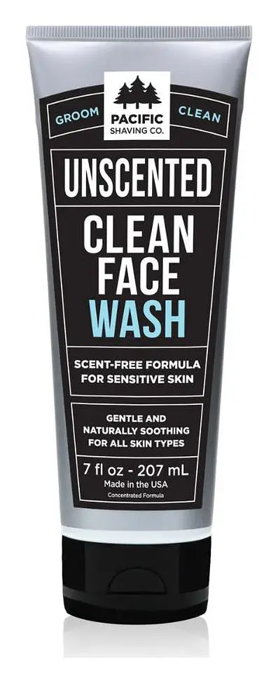 Pacific Shaving Company Clean (Unscented) Face Wash