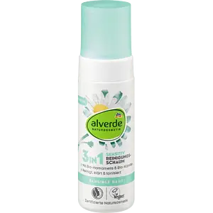 Alverde Naturkosmetik 3In1 Sensitive Reinigungschaum