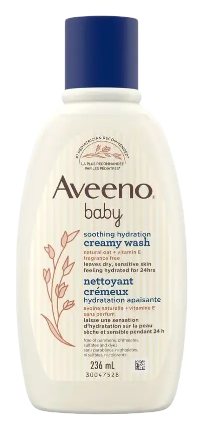 Aveeno Baby Soothing Hydration Creamy Wash Canada