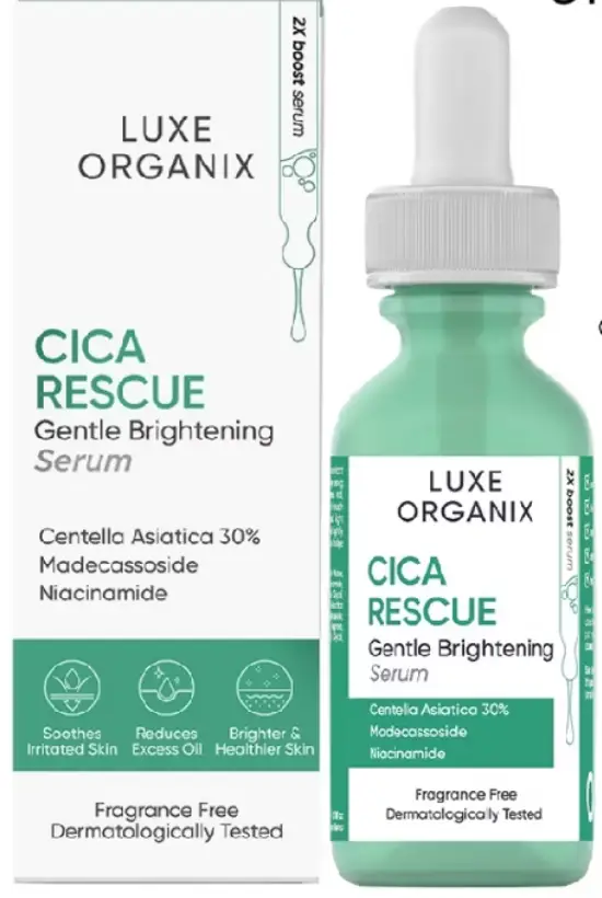 Luxe Organix Cica Rescue Calming Serum