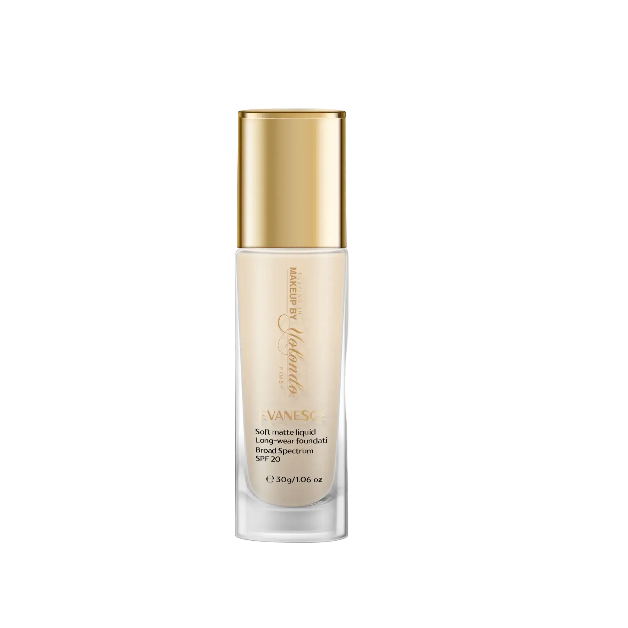 Playing In Makeup By Yolondo Evanesce Soft Matte Liquid Foundation P103