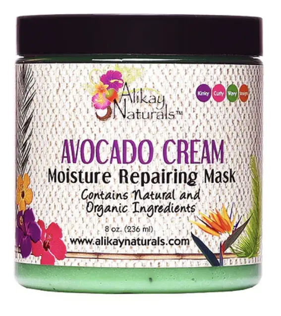 Alikay Naturals Avocado Cream Moisture Repairing Hair Mask